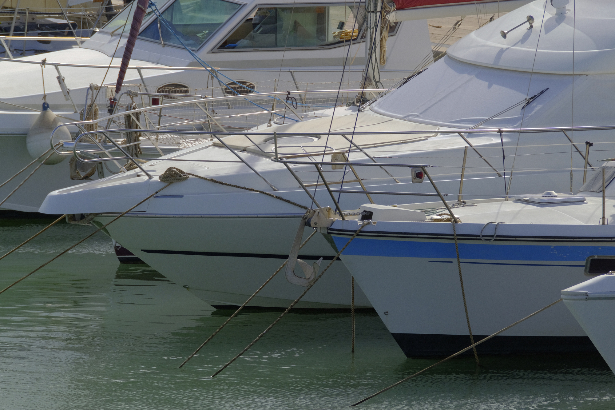 Boats in the sea